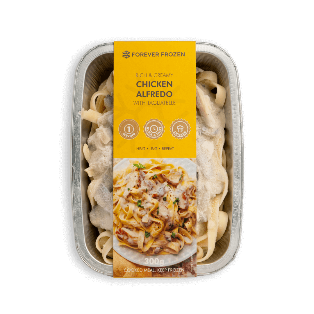 Rich and Creamy Chicken Alfredo - Forever Frozen