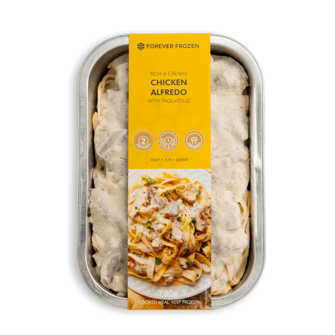 Rich and Creamy Chicken Alfredo - Forever Frozen