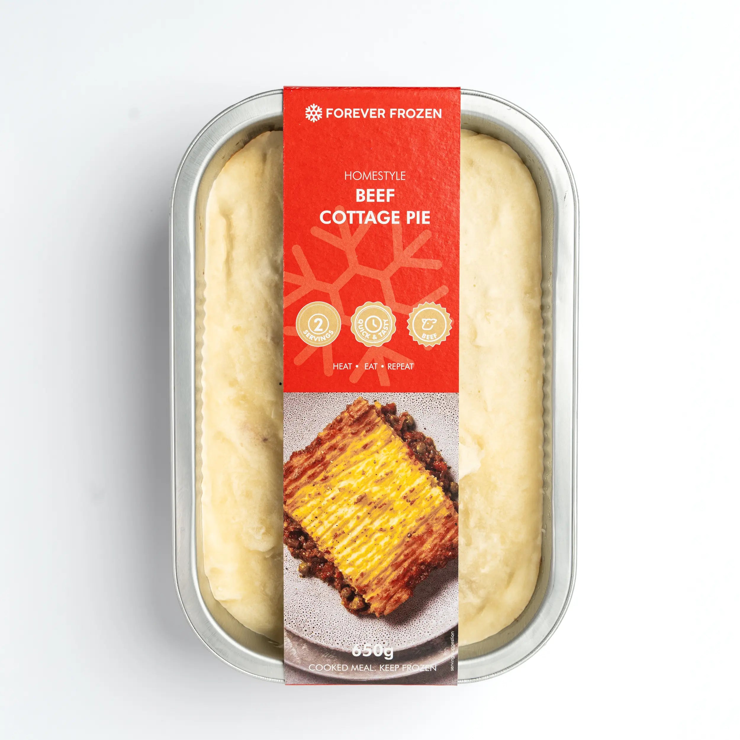 Homestyle Cottage Pie - Forever Frozen - CPT