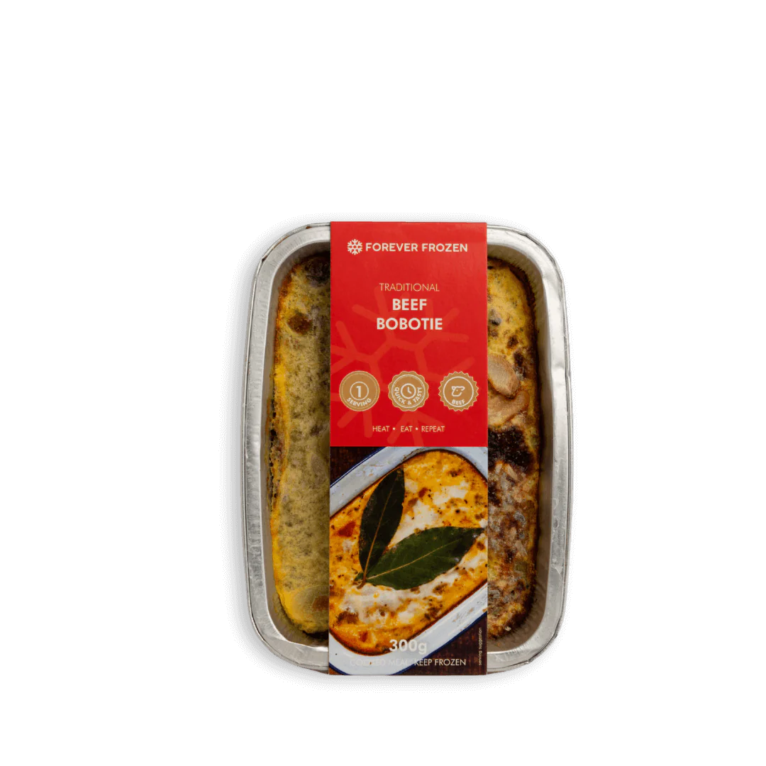 Traditional Beef Bobotie – Frozen Ready Meal | Order Online! – Forever ... Traditional Beef Bobotie – Frozen Ready Meal | Order Online! – Forever ...