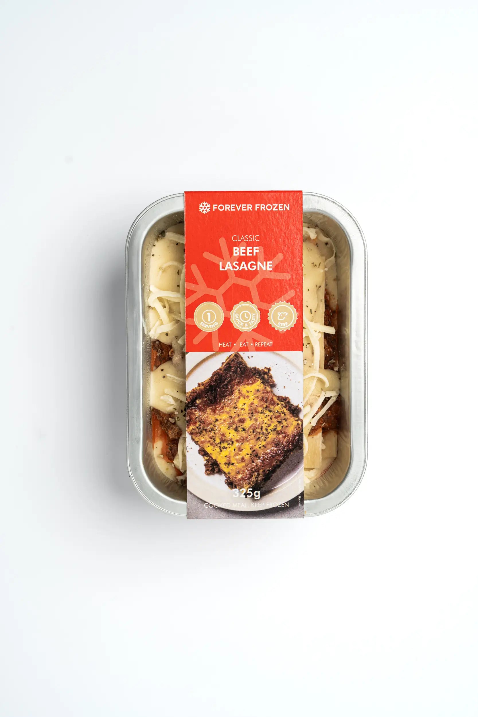 Classic Beef Lasagne - Forever Frozen - CPT