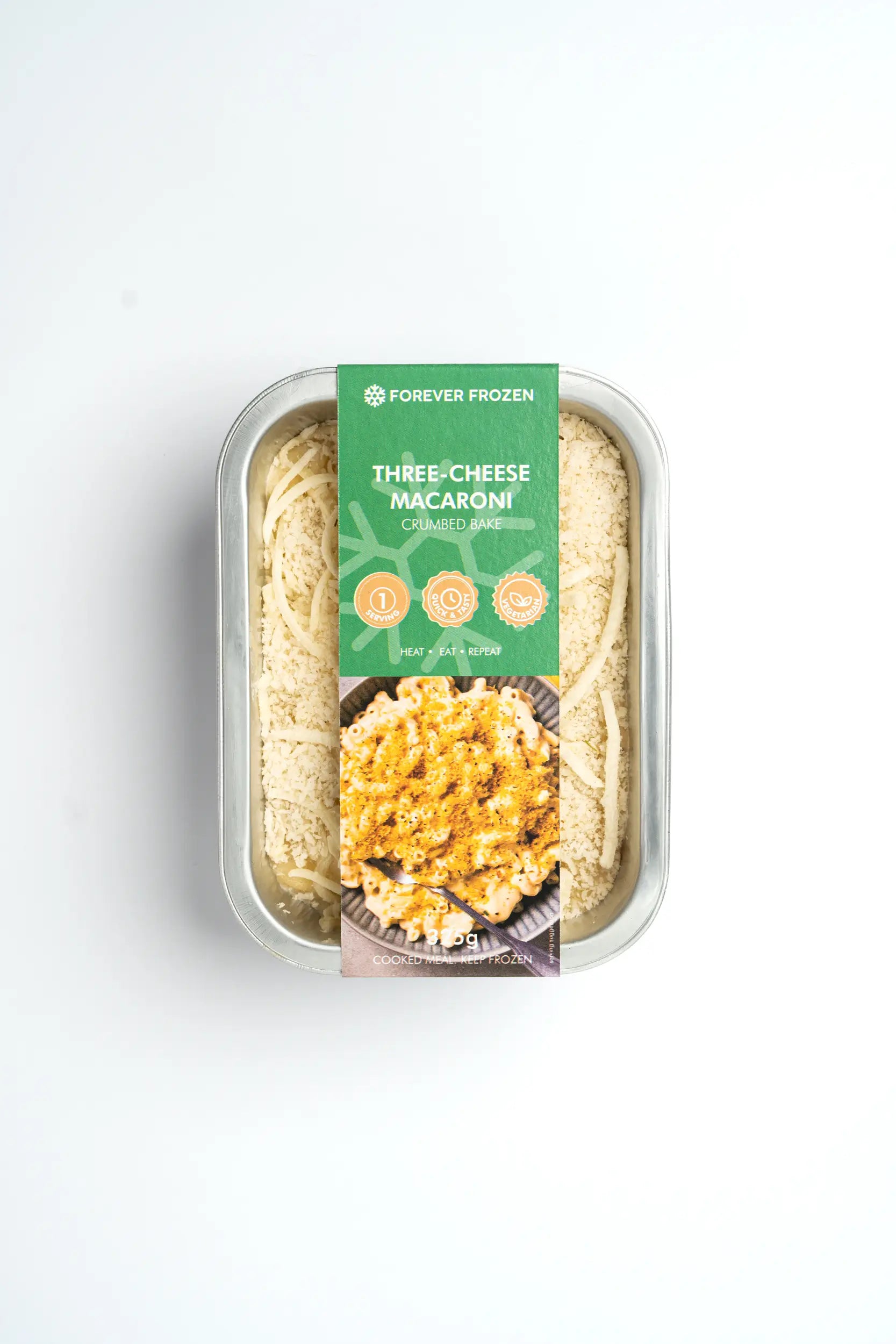 Three-Cheese Macaroni Crumbed Bake - Forever Frozen - CPT