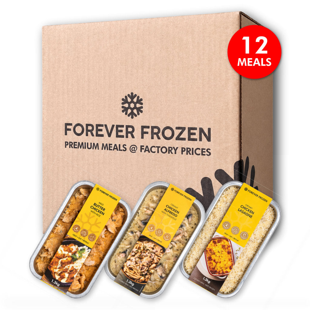 CHICKEN - Value Pack - 12 x XL Meals - Forever Frozen