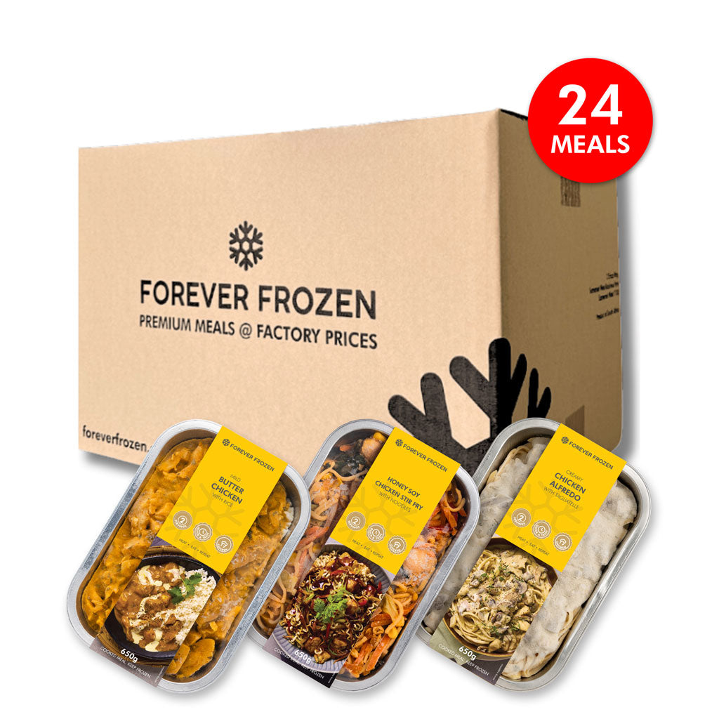 CHICKEN - Value Pack - 24 x Meals - Forever Frozen - CPT