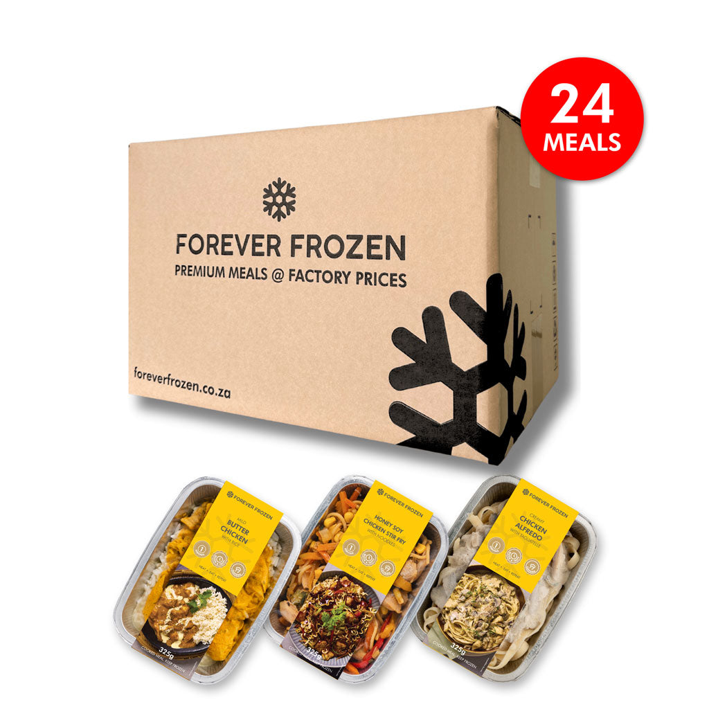 CHICKEN - Value Pack - 24 x Meals - Forever Frozen - CPT