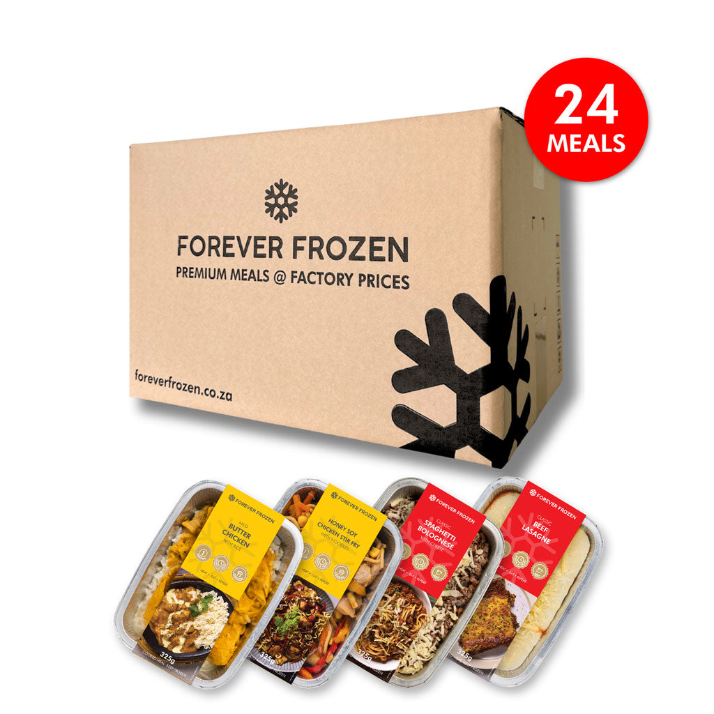 BEEF & CHICKEN - Value Pack - 24 x Meals - Forever Frozen - CPT