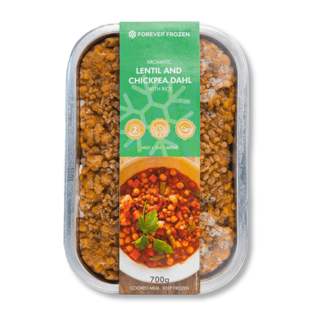 Aromatic Lentil and Chickpea Dahl with Rice