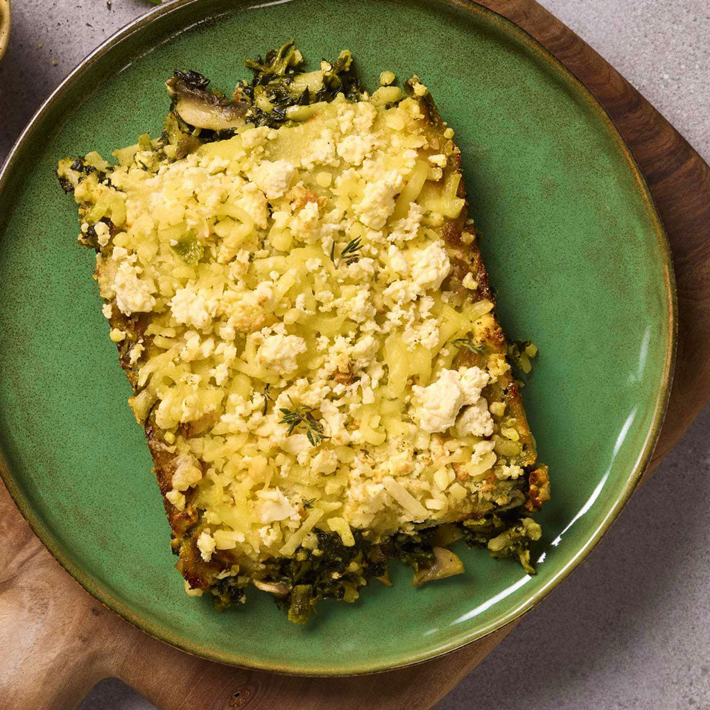 Creamy Spinach and Mushroom Lasagne - Forever Frozen - CPT