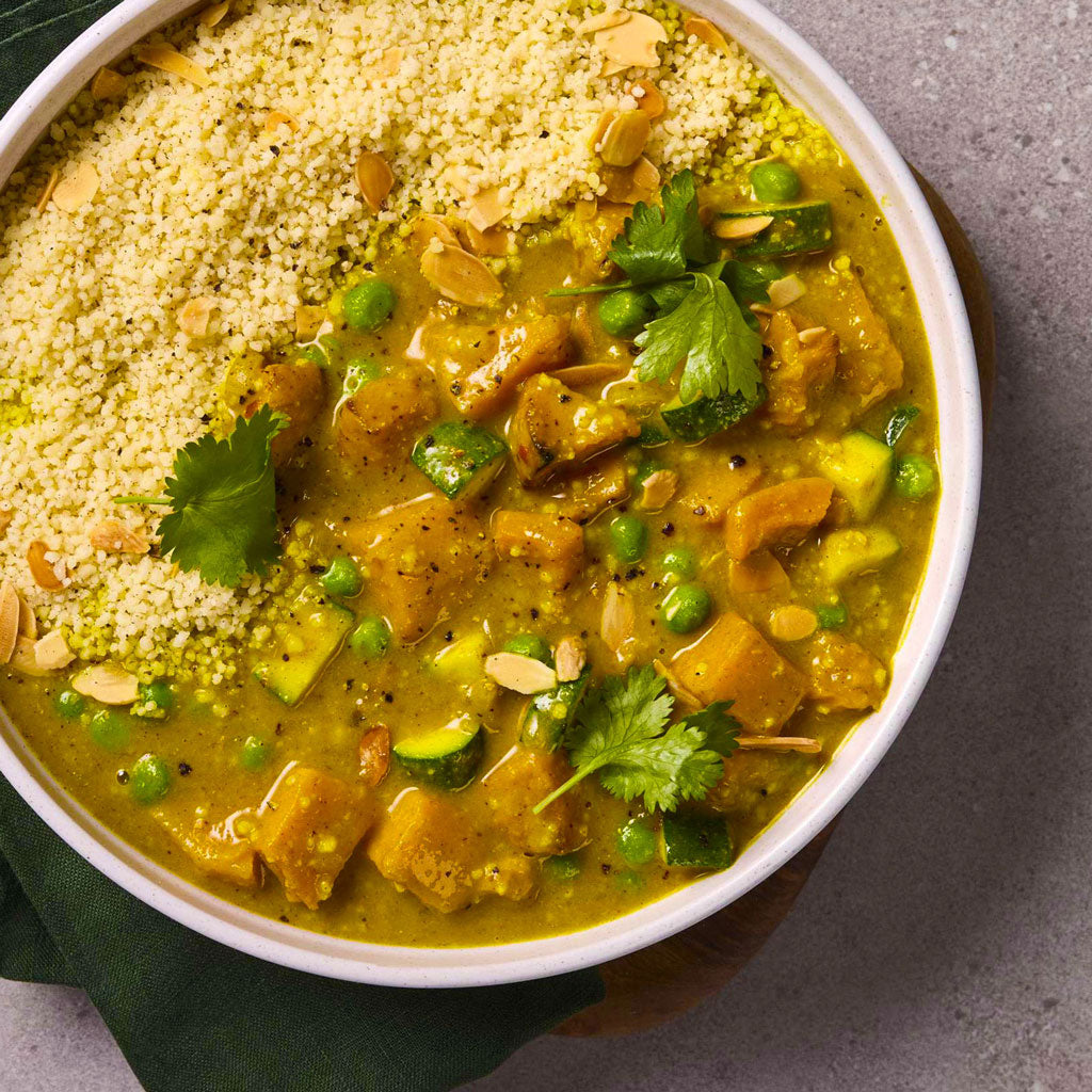 Creamy Vegetable Korma with Couscous - Forever Frozen - CPT